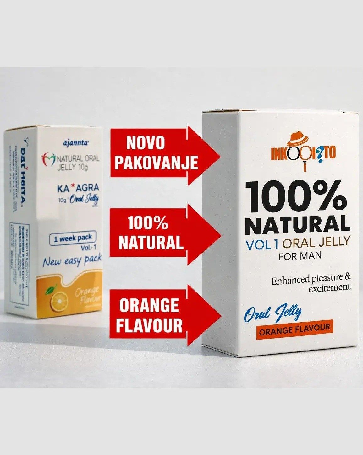 Natural vol1 Kesice – prirodni biljni suplement, 6 kesica u kutiji